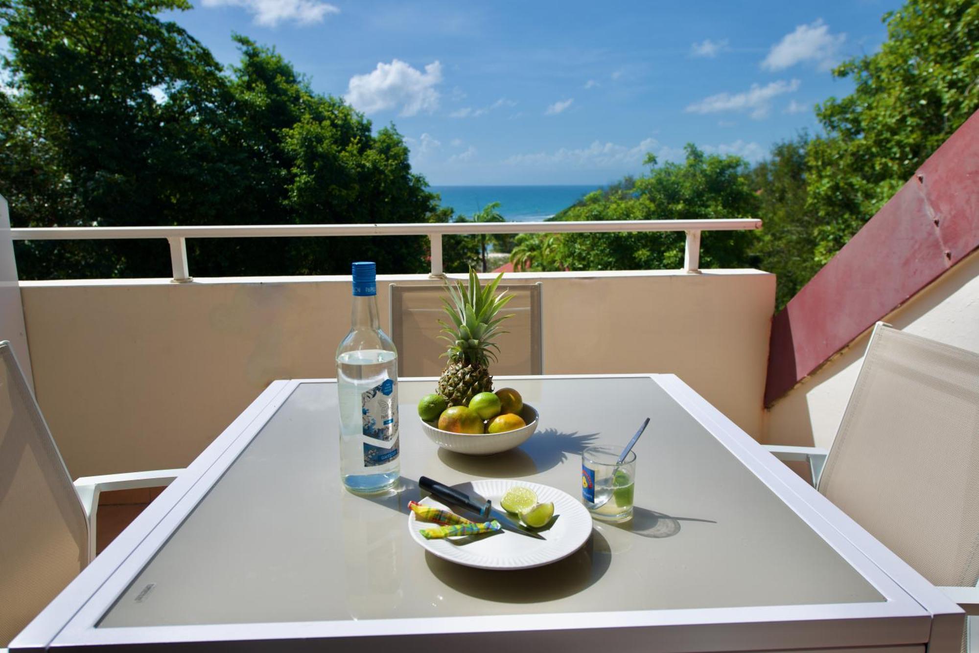 Studio Olia A P&V - Plages, Piscines Et Vue Mer! Sainte-Anne  Eksteriør billede