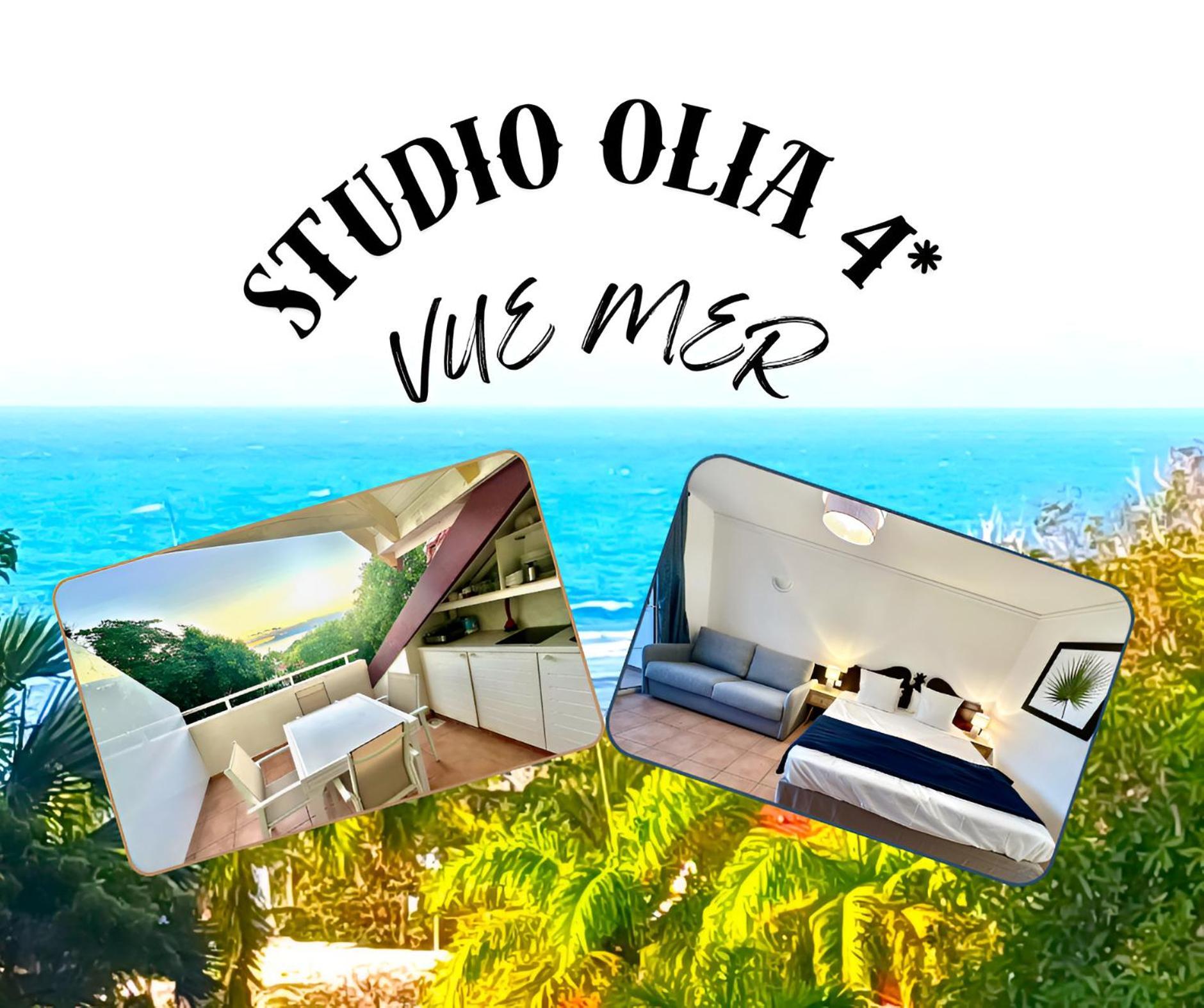 Studio Olia A P&V - Plages, Piscines Et Vue Mer! Sainte-Anne  Værelse billede